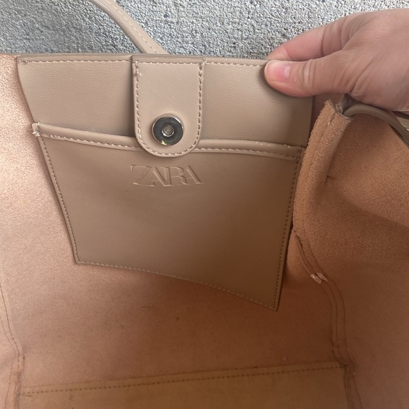 Zara Shoulder Bag -  Soft Faux Leather - Picture 7 of 13